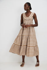 🍰 SUMMER 2026- Heidi dress - Cappuccino ☕️🤎