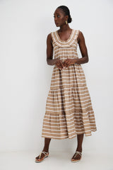 🍰 SUMMER 2026- Heidi dress - Cappuccino ☕️🤎