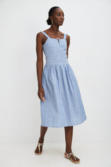 š° SUMMER 2026 - Marina dress- Ocean waves š