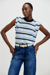 🍰 SUMMER 2026 - Henrietta Tank - Sky - 🏙️ ❤︎ **No ribbed hem**