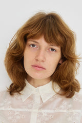 š Auttum/Winter 2026/27 - Valleria shirt - Embroidery On Rich Cream