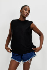 š° SUMMER 2026 - Parsa š§² Tank -Black Eyelet