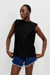 š° SUMMER 2026 - Parsa š§² Tank -Black Eyelet