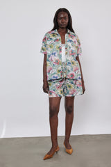 ๐ฐ SUMMER 2026 - ๐ง๐ Macaroni button-down shirt- Flower Field ๐๐ท๐น๐ธ๐บ