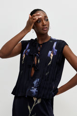 π° SUMMER 2026 - Breeze Bow Blouse- Orchids