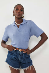 🍰 Summer 2026 - The Riviera Polo 👕 - Pale Blue