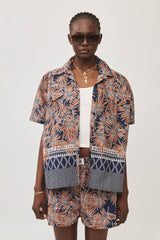 ⛵️Spring/Summer 2025 - BBQ shirt - Tropical maze