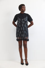 🧦Winter 2025/2026 -Midnight dress - Silver touch + Black T shirt dress