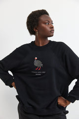 🍰 Spring 2026 - Galaxy Sweatshirt - Elegance Pearl Guinea 🦃