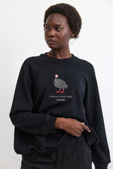 🍰 Spring 2026 - Galaxy Sweatshirt - Elegance Pearl Guinea 🦃