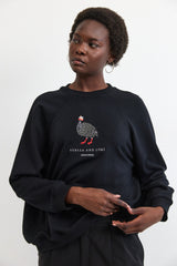 🍰 Spring 2026 - Galaxy Sweatshirt - Elegance Pearl Guinea 🦃