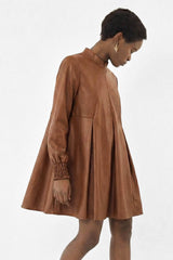 🧦 AUTUMN/WINTER 2025/2026 - Hanalle dress - Hot Cocoa Leather