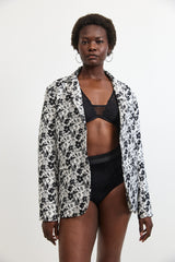 🧦Winter 2025/2026- Pas Normal Blazer - Gothic flowers 🖤🤍