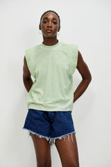🍰 SUMMER 2026 - Henri Tank - Mint 🍵 **Ribbed hem**