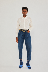 š Auttum/Winter 2026/27 - Valleria shirt - Embroidery On Rich Cream