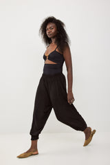 🧦 Autumn/Winter 2025/2026 - Balloon Harem Pants- Black Bubble🥂