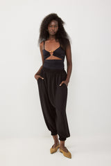 🧦 Autumn/Winter 2025/2026 - Balloon Harem Pants- Black Bubble🥂