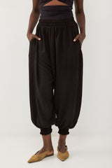 🧦 Autumn/Winter 2025/2026 - Balloon Harem Pants- Black Bubble🥂