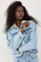 🧦Autumn/Winter 2025/2026 - JAMIE - Denim jacket - Acid