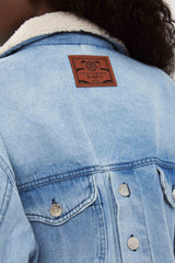 🧦Autumn/Winter 2025/2026 - JAMIE - Denim jacket - Acid