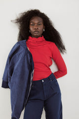 🧦Winter 2025/2026 - Bomber - Be there or Be square - Blue Corduroy 💙