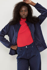 🧦Winter 2025/2026 - Bomber - Be there or Be square - Blue Corduroy 💙