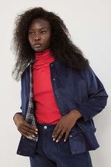 🧦Winter 2025/2026 - Bomber - Be there or Be square - Blue Corduroy 💙