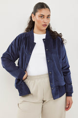 🧦Winter 2025/2026 - Bomber - Be there or Be square - Blue Corduroy 💙