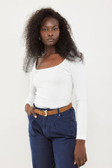 🧦 Autumn/Winter 2025/2026 - Fame - Long T Shirt - White Muse 🪐