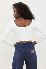 🧦 Autumn/Winter 2025/2026 - Fame - Long T Shirt - White Muse 🪐