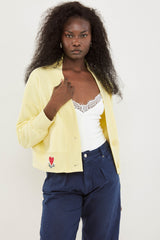 🧦Autumn/Winter 2025/2026 - Grandson Cardigan - Yellow butter 🧈