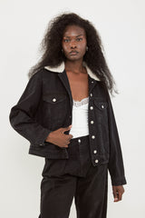 🧦Autumn/Winter 2025/2026 - JAMIE - Denim jacket - True Black Denim