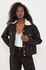 🧦Autumn/Winter 2025/2026 - JAMIE - Denim jacket - True Black Denim