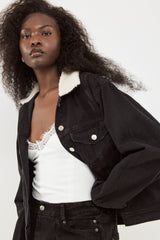 🧦Autumn/Winter 2025/2026 - JAMIE - Denim jacket - True Black Denim