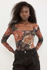 🧦 Autumn/Winter 2025/2026 - Fame - Long T Shirt - Mesh it 🌺🌸