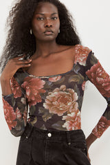 🧦 Autumn/Winter 2025/2026 - Fame - Long T Shirt - Mesh it 🌺🌸