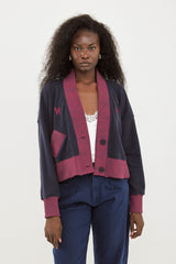 🧦Autumn/Winter 2025/2026 - Grandson Cardigan - Blueberry Jam 🍓🍇