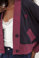 🧦Autumn/Winter 2025/2026 - Grandson Cardigan - Blueberry Jam 🍓🍇