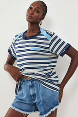 š° Summer 2026 - Wild ⢠Free T shirt - Blueberry and Cream
