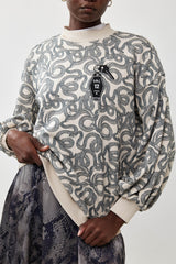 š§¦Autumn/Winter 2025/2026 - Sara Sweatshirt - Black - A bag of snakes š