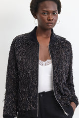 🧦Winter 2025/2026 - Split (Identity) Bomber -Noir Beads