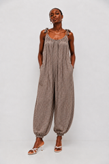 🍰Summer 2026 - Miami jumpsuit - Checked 🟫⬜️