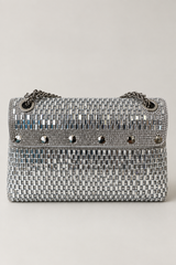 π AUTUMN/WINTER 2026/27 BEDAZZLED β The Crystal Bag- Jeweled Grid
