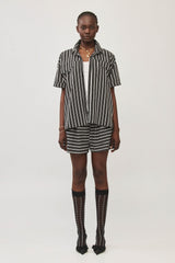 ⛵️Spring/Summer 2025 - BBQ shirt - Glimmer Stripes