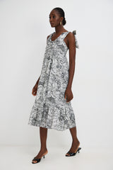 🍰 Summer 2026 - Troy Dress - Black and White Jungle