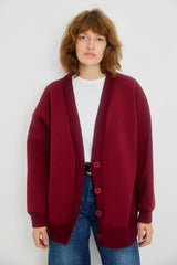 🍁 Autumn/Winter 2026/27- Saba Cardigan - Merlot 🍇🍷