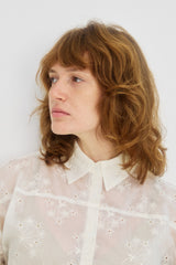 š Auttum/Winter 2026/27 - Valleria shirt - Embroidery On Rich Cream