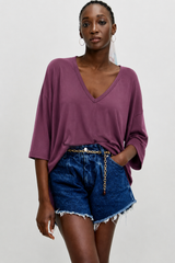 π° SUMMER 2026 - VINI shirt- eggplant π