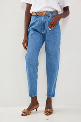 š° Summer 2026- Our interpretation for Mom jeans - Washed Blue
