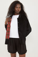 🧦Winter 2025/2026 - Bomber - Be there or Be square - Black Corduroy